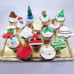 Cupcakes de Natal Sortidos...