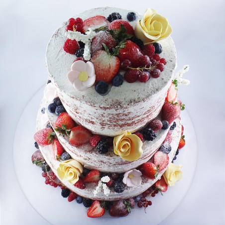 Semi-Naked com Fruta e Flores (Kg)