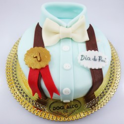 Camisa com Suspensórios Pai...