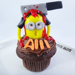 Cupcake Minimo Acidentado (Un)