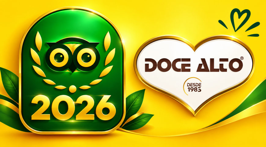 Somos Travellers’ Choice 2026 no Tripadvisor! ❤